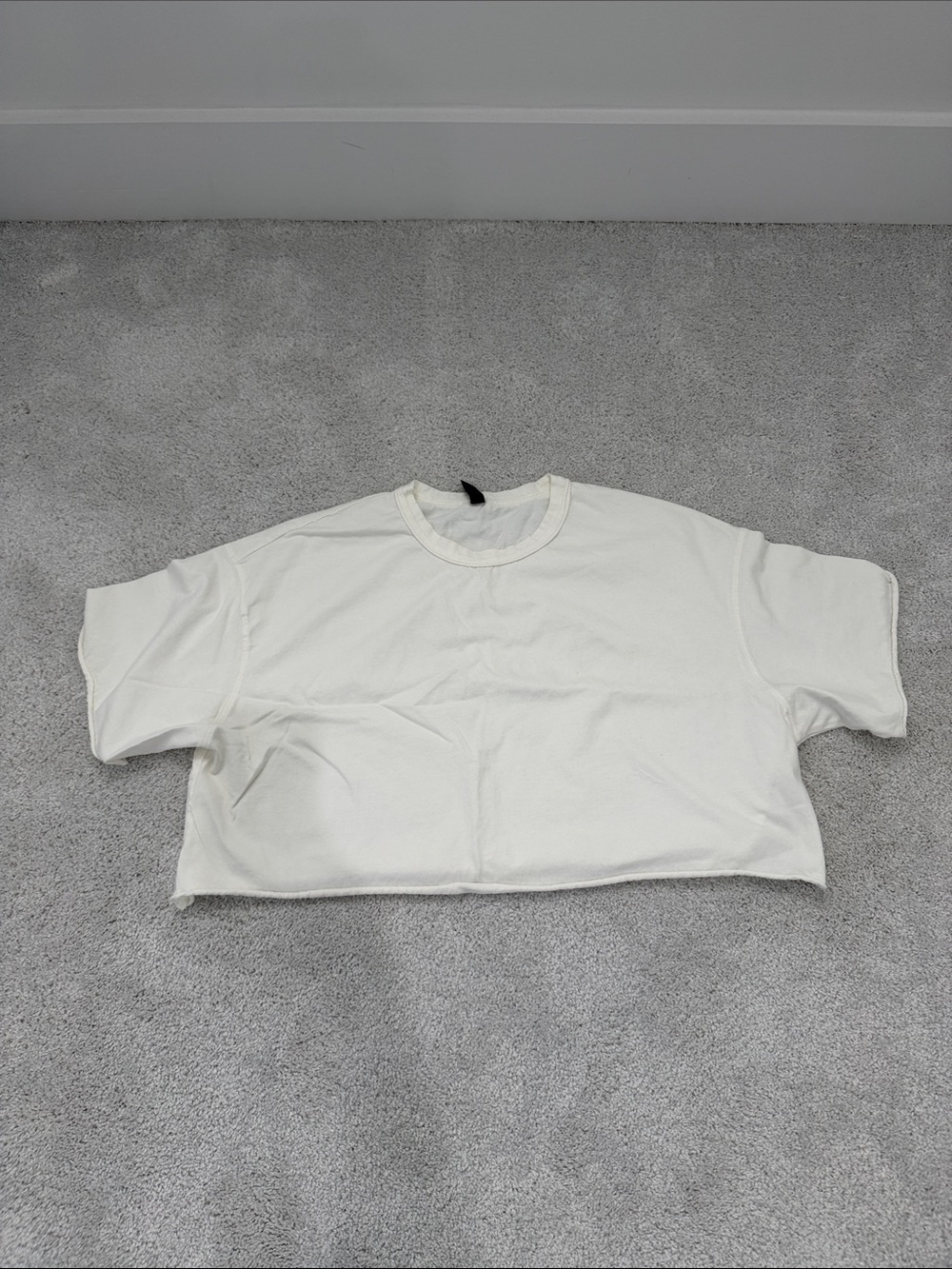 Cotton On Body Oversized Crop Tee - Off-White